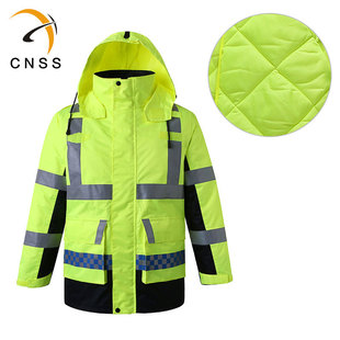 cnssMK（中国）一站式服务平台棉衣 交通冬季安全加厚棉服两件套